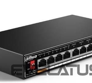 Commutator DAHUA  Switch||Desktop/pedestal|8x10Base-T / 100Base-TX|PoE ports 4|60 Watts|SF1008LP 