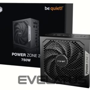 Power Supply BE QUIET  Power Supply||POWER ZONE 2|850 Watts|Peak Power 920 Watts|Efficiency 80 PLUS PLATINIUM|MTBF 100000 hours|BP007EU 