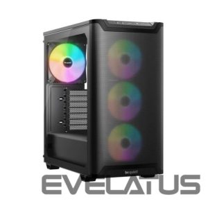 Computer case BE QUIET  Case||PURE BASE 501 LX|MidiTower|Case product features Transparent panel|Not included|ATX|MicroATX|MiniITX|Colour Black|BGW78 