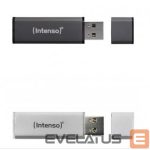Flash drive Intenso  MEMORY DRIVE FLASH USB2 32GB/2PCS SILV/ ANT 3521480 