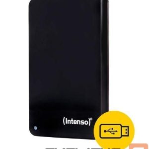 Hard drive HDD Intenso  External HDD||1TB|USB 3.2|Colour Black|6023690 