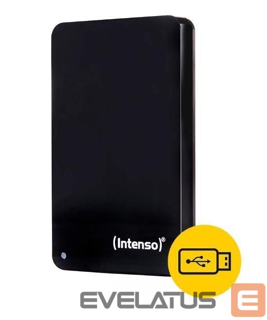Hard drive HDD Intenso External HDD||1TB|USB 3.2|Colour Black|6023690
