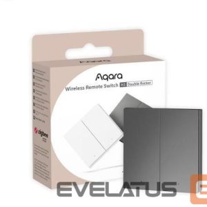 Smart device AQARA  SMART HOME WRL REMOTE SWITCH/DOUBLE H1 WRS-R02 G 