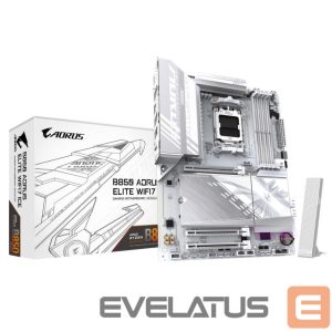 Motherboard for AMD processors Gigabyte  Mainboard||AMD B850|SAM5|ATX|Memory DDR5|2xPCI-Express 3.0 1x|1xPCI-Express 4.0 4x	|1xPCI-Express 4.0 8x|1xPCI-Express 5.0 16x|3xM.2|1xDisplayPort|4xUSB 2.0|5xUSB 3.2|1xUSB-C|1xOptical S/PDIF|1xRJ45|2xAudio port|B850AELITEWF7ICE1.1 