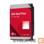 Hard drive HDD Western Digital  HDD||Red Plus|10TB|SATA|512 MB|7200 rpm|3,5"|WD100EFGX 