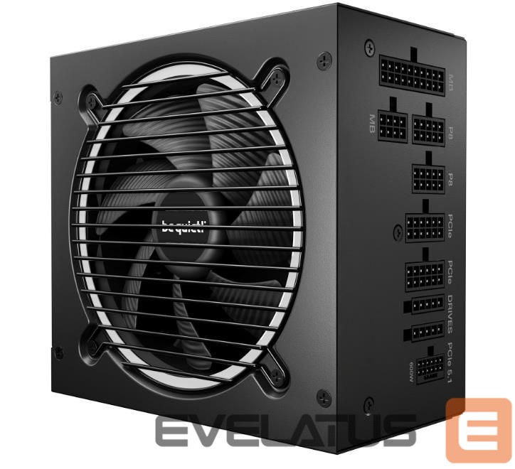 Power Supply BE QUIET Power Supply||Pure Power 12|750 Watts|Peak Power 820 Watts|Efficiency 80 PLUS GOLD|PFC Active|MTBF 100000 hours|BP026EU