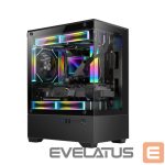Computer case GOLDEN TIGER  Case||Raider SL-2|MiniTower|Case product features Transparent panel|Not included|Colour Black|RAIDERSL-2 