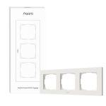 Smart device AQARA  SMART SWITCH FRAME H2 (3-GANG)/WHITE FE-X02D-W 