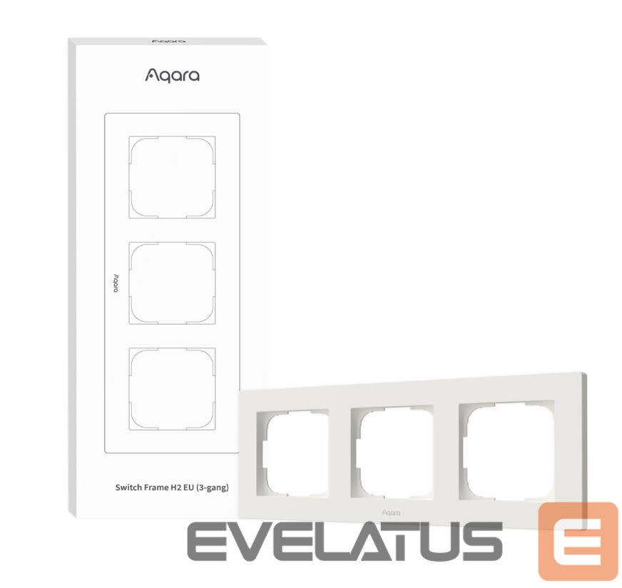 Smart device AQARA SMART SWITCH FRAME H2 (3-GANG)/WHITE FE-X02D-W