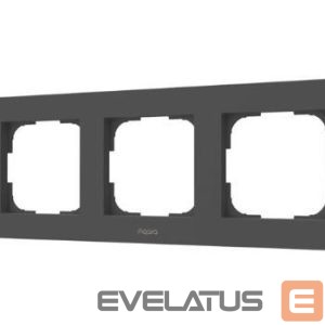Smart device AQARA  SMART SWITCH FRAME H2 (3-GANG)/GRAY FE-X02D-G 