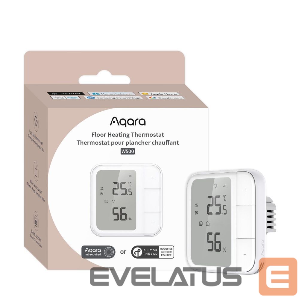 Smart device AQARA SMART HOME FLOOR THERMOSTAT/W500 UT-A01D