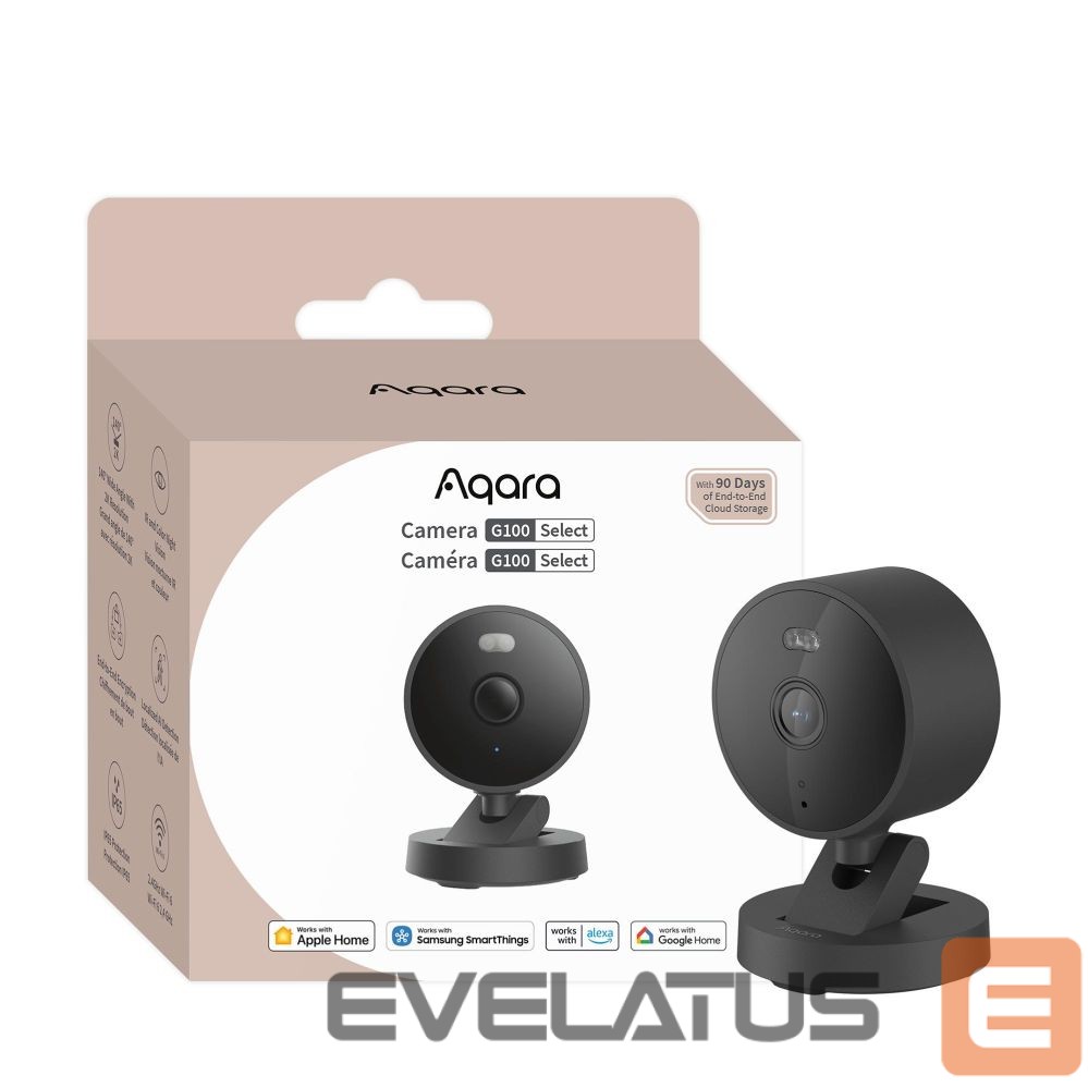 Smart device AQARA SMART HOME G100 CAMERA/BLACK CH-C08D-B