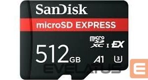 Other Computer Accessory SANDISK BY WESTERN DIGITAL  MEMORY MICRO SDXC 512GB UHS-I/SDSQXFN-512G-GN4NN 