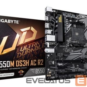Motherboard for AMD processors Gigabyte  MB AMD B550 SAM4 MATX/B550M DS3H AC R2 