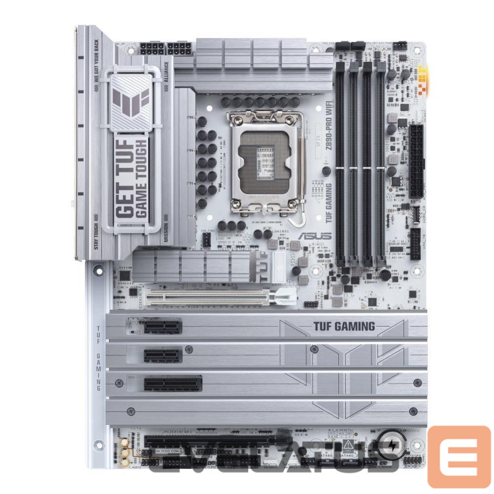 Motherboard for Intel processors Asus Mainboard||Intel Z890|LGA1851|ATX|Memory DDR5|Memory slots 4|TUFGAMINGZ890-PROWIFI