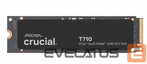 Hard drive SSD Crucial SSD||T710|4TB|M.2|PCIe Gen5|NVMe|Write speed 13800 MBytes/sec|Read speed 14900 MBytes/sec|TBW 2400 TB|CT4000T710SSD5
