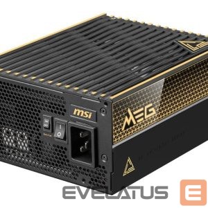 Power Supply MSI  CASE PSU ATX 1600W/MEG AI1600T PCIE5 