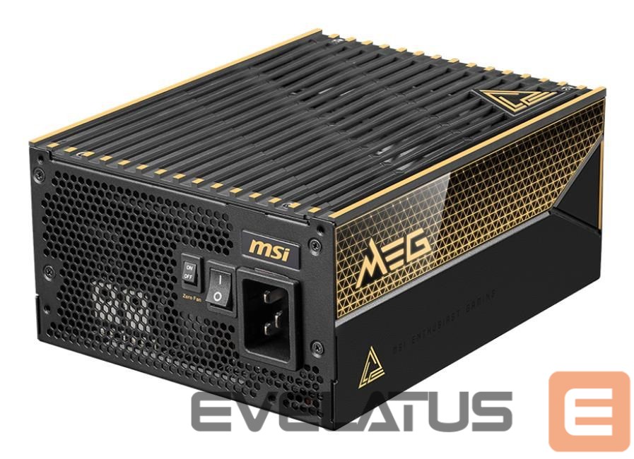 Power Supply MSI CASE PSU ATX 1600W/MEG AI1600T PCIE5
