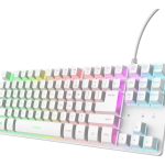 Computer keyboard Trust  KEYBOARD USB GXT 833W THADO/TKL ENG WHITE 25894 
