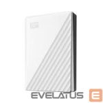 Hard drive HDD Western Digital  External HDD||My Passport|WDBR9S0060BWT-WESN|6TB|USB 3.2|Colour White|WDBR9S0060BWT-WESN 
