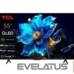 TV TCL  TV Set||55 "|4K Ultra HD|3840 x 2160 pixels|Flat|16:9|QLED|55T69C 