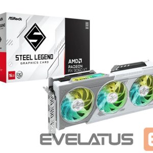 Graphic card / Video cards Asrock  Graphics Card||AMD|Radeon RX 9060 XT|16 GB|GDDR6|128 bit|PCI Express x16 5.0|Active|RX9060XTSL16GO 