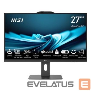 Other Computer Accessory MSI  Monoblock PC||PRO|AP272P 14M|Business|All in One|CPU Intel Core i5|i5-14400|2500 MHz|Screen 27"|RAM 16GB|DDR4|3200 MHz|SSD 512GB|Graphics card Intel UHD Graphics|Integrated|Colour Black|PROAP272P14M-867XEU 