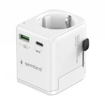 Converter Gembird  POWER ADAPTER GROUNDED 20W/WHT TPA-EU1A1C20-01-W 