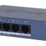Commutator DAHUA  Switch||DH-CS4005-4ET1GT-36|Type L2|PoE ports 4|40 Watts|CS4005-4ET1GT-36 