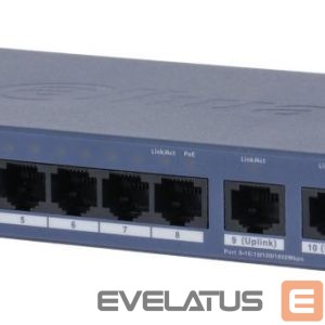 Commutator DAHUA  Switch||DH-CS4010-8ET2GT-60|PoE ports 8|60 Watts|CS4010-8ET2GT-60 