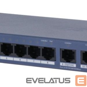 Commutator DAHUA  Switch||DH-CS4010-8ET2GT-110|Type L2|PoE ports 8|110 Watts|CS4010-8ET2GT-110 