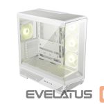 Computer case MSI  Case||ATX/micro ATX/Mini-ITX|White/Transparent|Midi Tower|MAG PANO 130R PZ|MAGPANO130RPZWHITE 