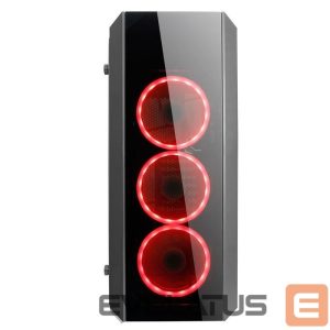Computer case Chieftec  Case||SCORPION II|MidiTower|Not included|ATX|MicroATX|MiniITX|Colour Black|GL-02B-OP 