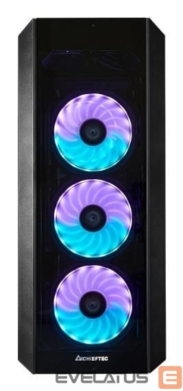 Computer case Chieftec Case||ATX/micro ATX/Mini-ATX|Black|Midi Tower|PC|GL-03B-UC-OP