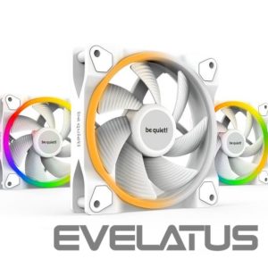Cooler BE QUIET  CASE FAN 120MM LIGHT WINGS PWM/WHITE PWMBL100 