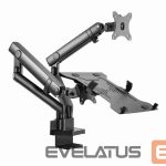 TV accessories Gembird  DISPLAY ACC MOUNTING ARM/NB TRAY MA-DA3-02 