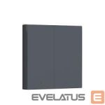 Smart device AQARA  SMART HOME WRL SWITCH/DOUBLE WS-EUK04 GREY 