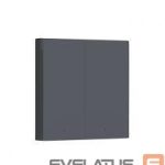 Smart device AQARA  SMART HOME WRL SWITCH/DOUBLE WS-EUK02 GREY 