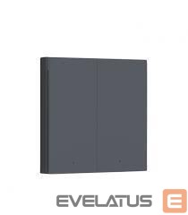 Smart device AQARA  SMART HOME WRL SWITCH/DOUBLE WS-EUK02 GREY 