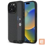 Other Phone Accessory BMW  BMW M Perforated Tricolor Detail Line iPhone 16 Pro Case - Dark Gray 