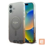 Other Phone Accessory Guess  Guess IML Glitter Gradient MagSafe iPhone 16 Case - Brown 