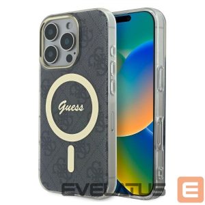 Other Phone Accessory Guess  Guess IML 4G MagSafe Case for iPhone 16 Pro Max - Black 