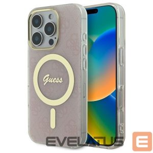 Other Phone Accessory Guess  Guess IML 4G MagSafe Case for iPhone 16 Pro Max - Pink 