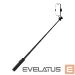 Camera accessory Hurtel  Selfie stick WC1Y2S 1.3m aluminum alloy telescopic tripod with phone holder - black 