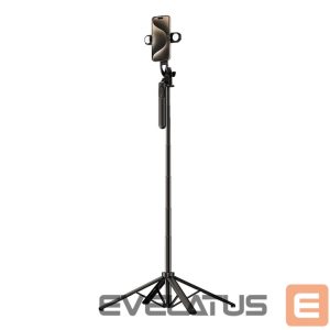 Camera accessory Hurtel  Selfie stick WH181D-Y1S 1.75m aluminum alloy telescopic tripod with dual lamp and phone holder - black 