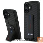 Other Phone Accessory BMW  BMW M Grip Stand Smooth and Carbon case for iPhone 16 - black 