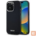 Other Phone Accessory DKNY  DKNY Plain Logo MagSafe iPhone 14 Pro Case - Black 