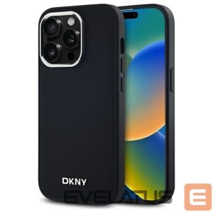Other Phone Accessory DKNY  DKNY Plain Logo MagSafe iPhone 14 Pro Case - Black 