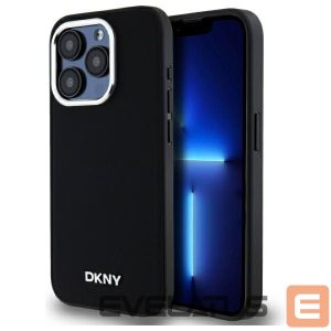 Other Phone Accessory DKNY  DKNY Plain Logo MagSafe iPhone 15 Pro Case - Black 