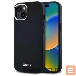 Other Phone Accessory DKNY  DKNY Plain Logo MagSafe iPhone 15 Case - Black 